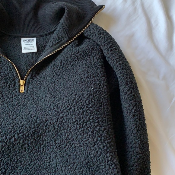 Pink Sherpa Half Zip - Picture 5 of 5